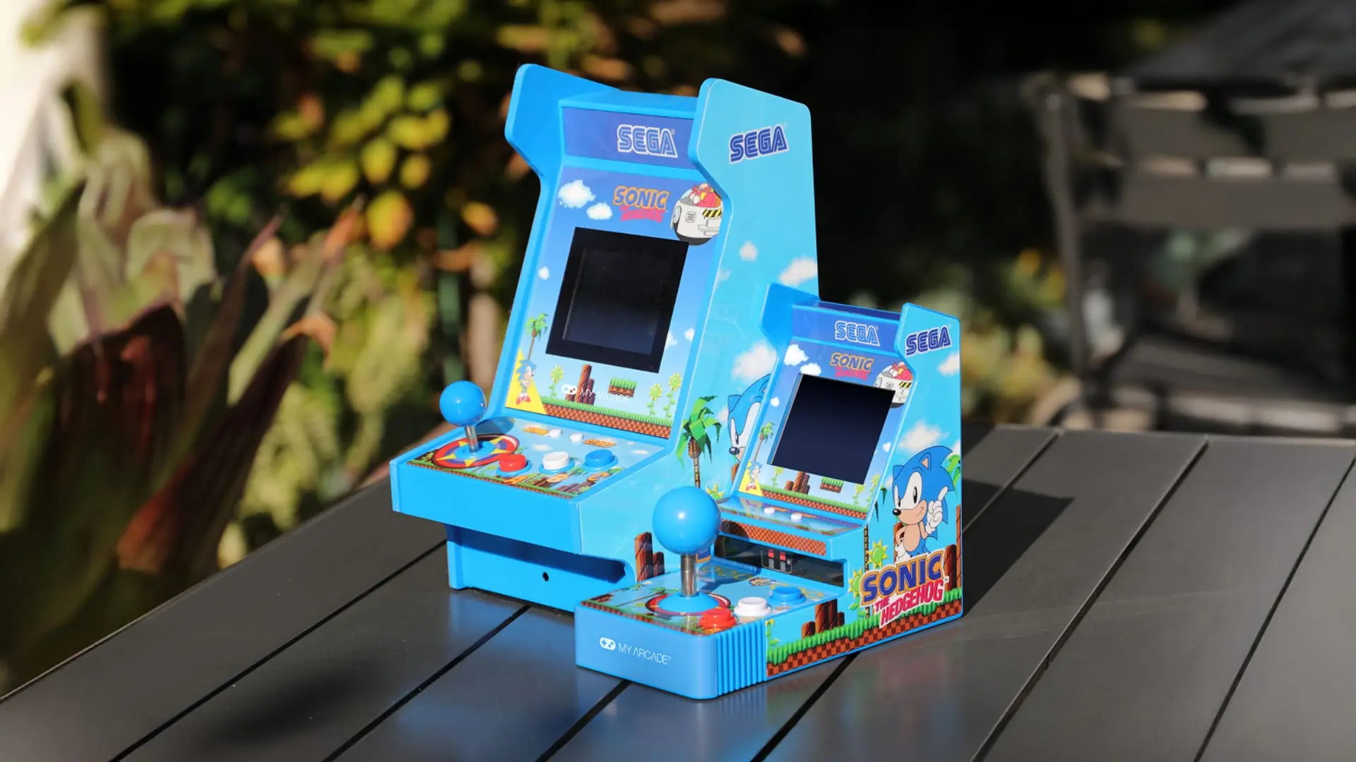 Sonic The Hedgehog Mighty Player und dem Sonic The Hedgehog Joystick Player