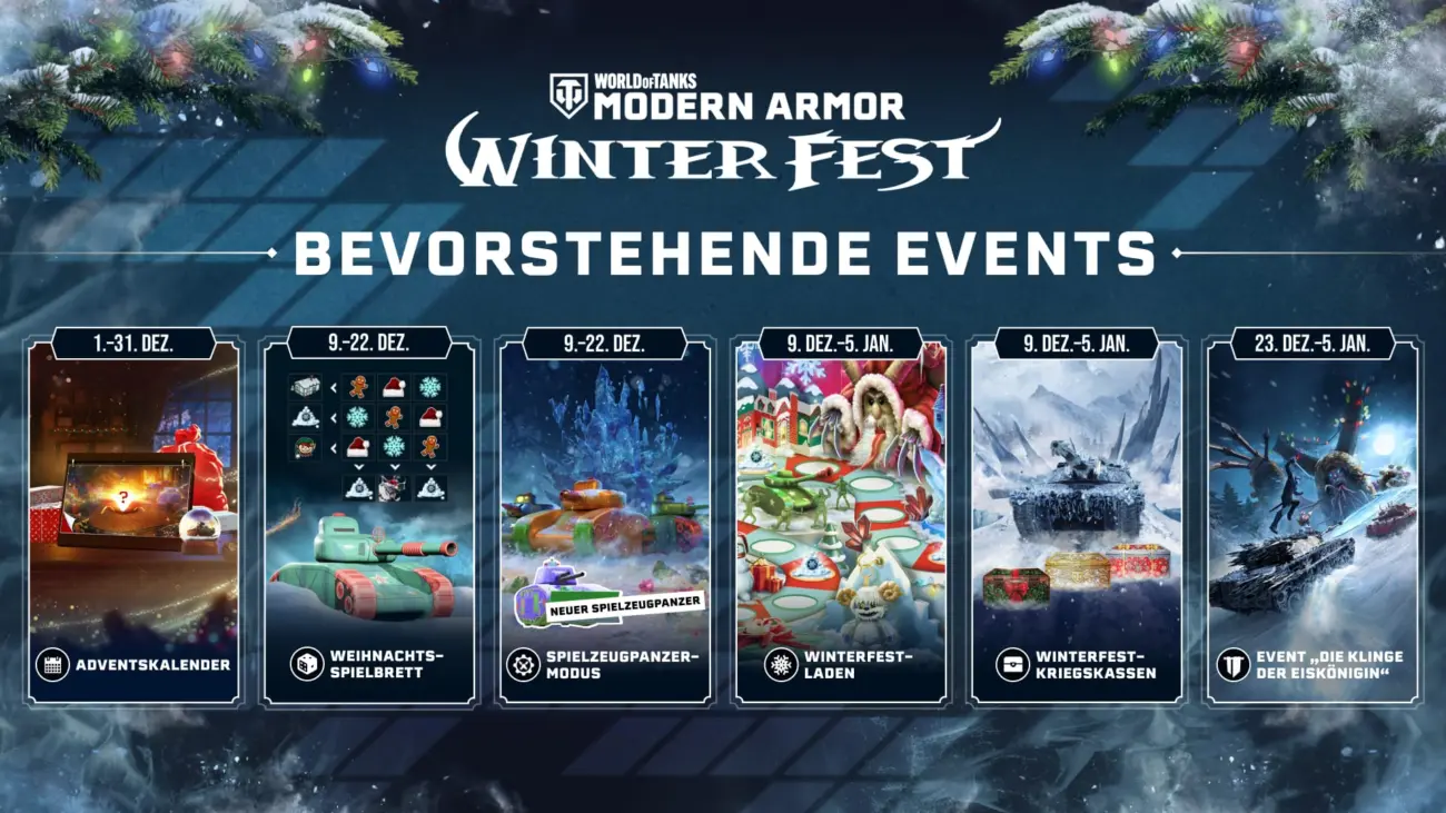 World of Tanks Modern Armor - Winterfest 2025