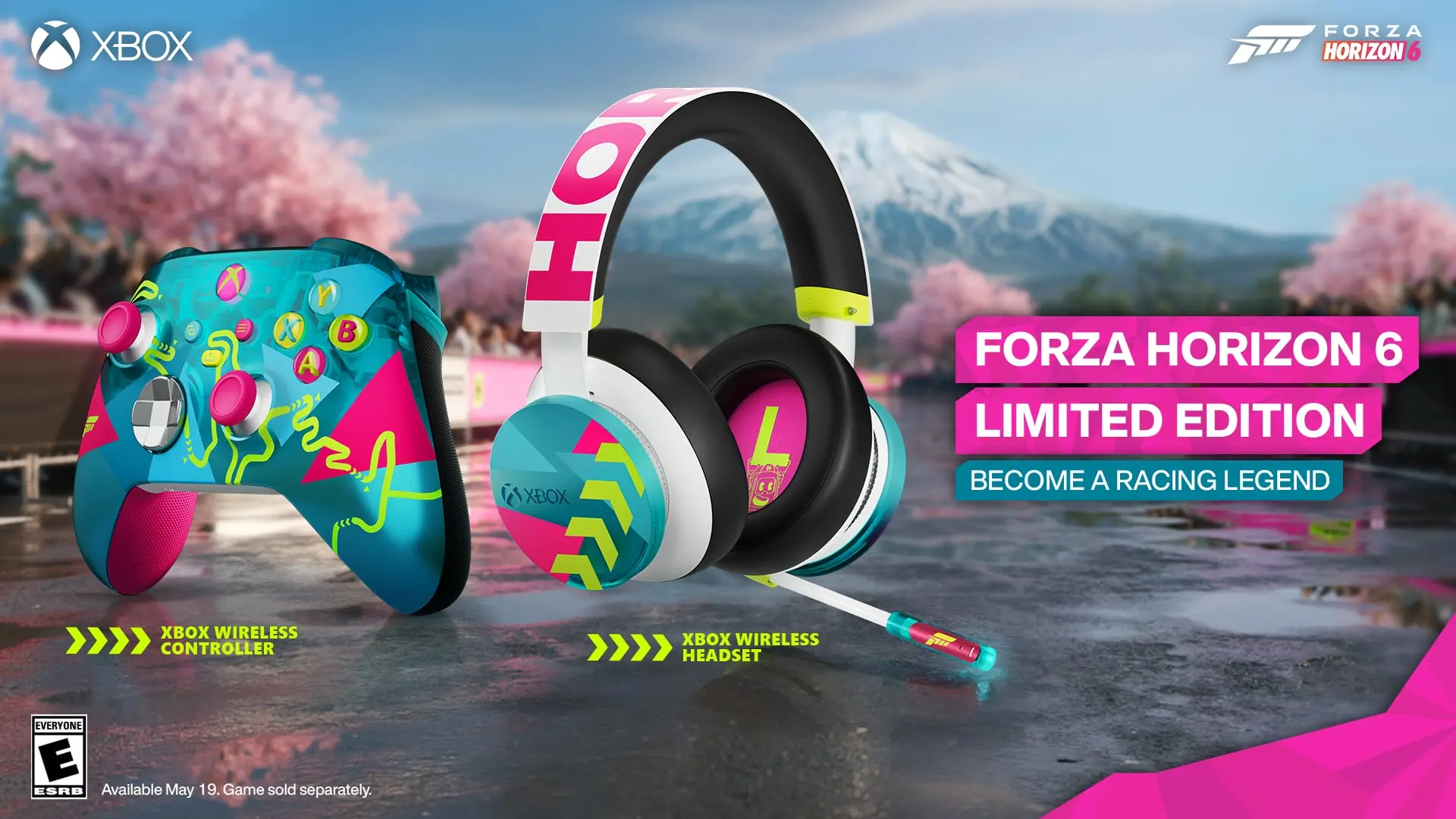 Forza Horizon 6 Limited Edition Controller und Headset
