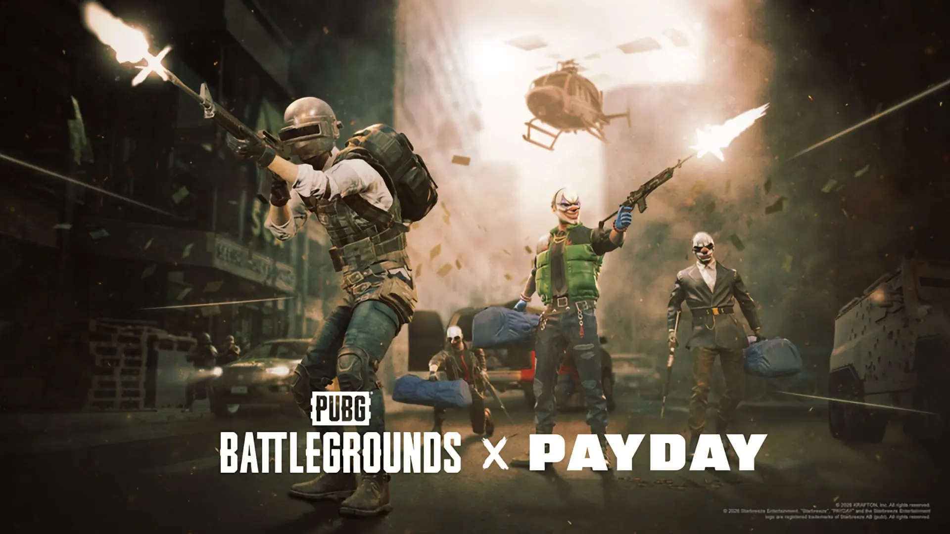 PUBG: BATTLEGROUNDS x PAYDAY
