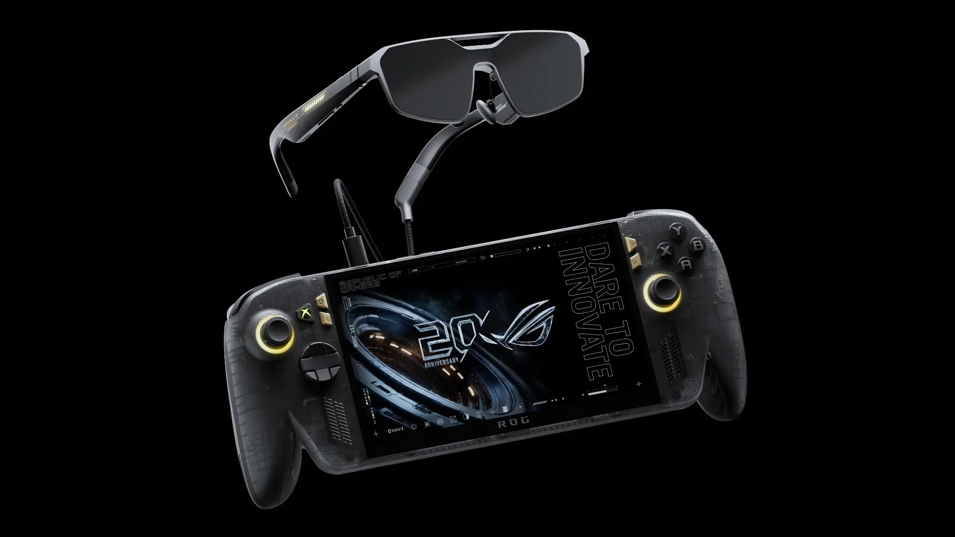 ROG Xbox Ally X20 mit OLED und AR Brille