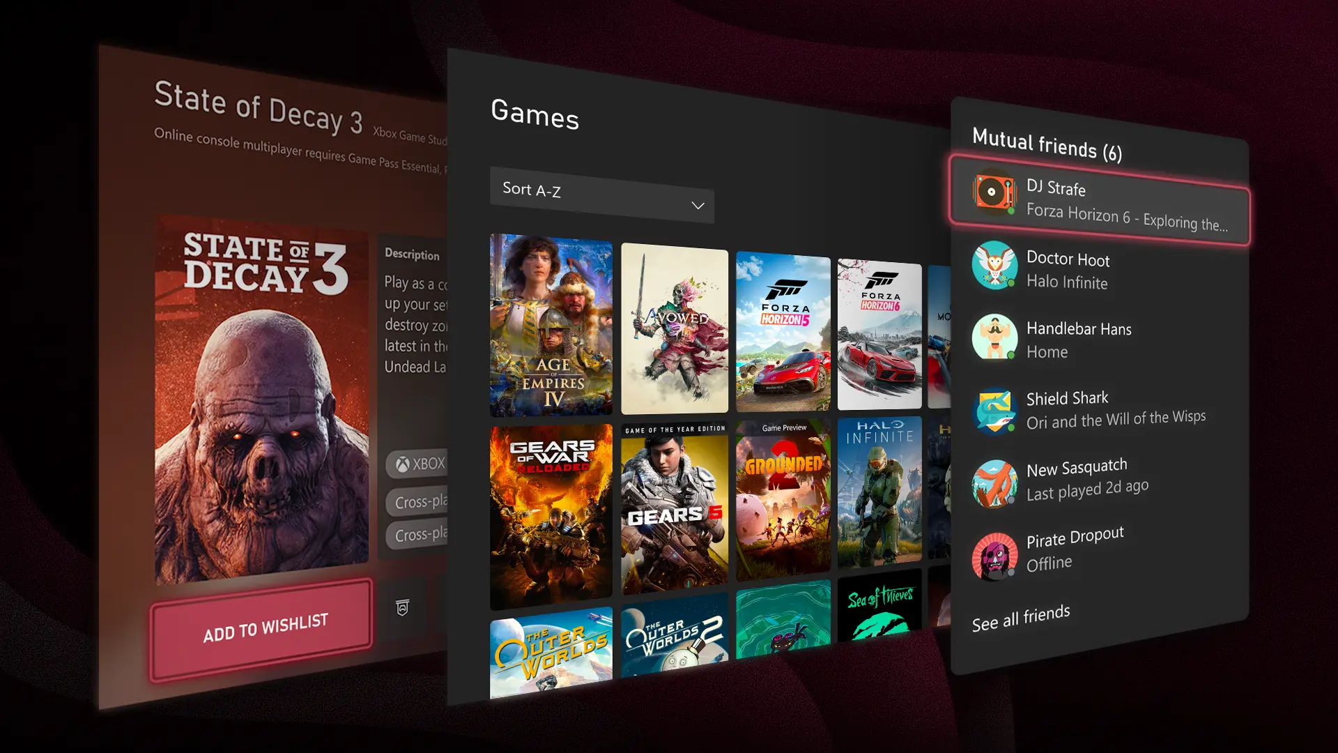 Xbox Dashboard
