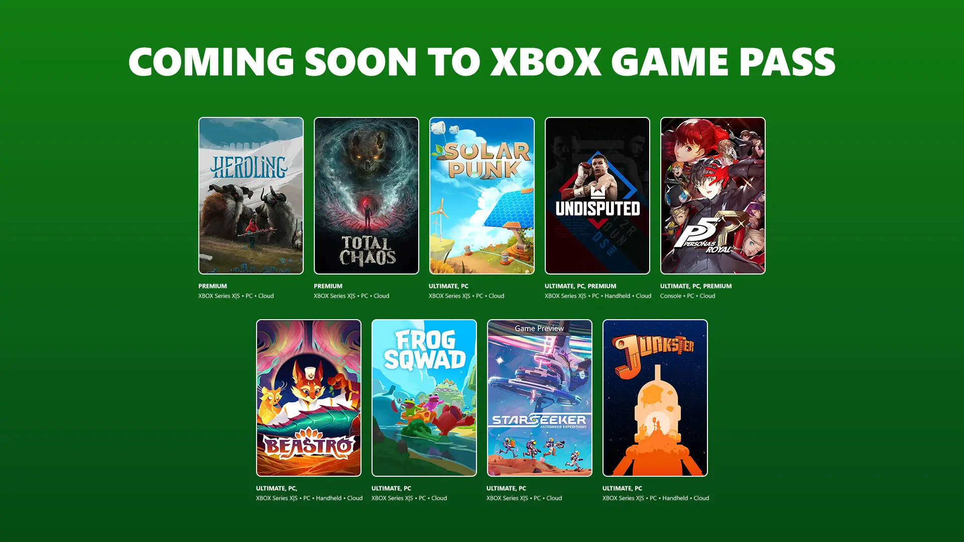 Xbox Game Pass Juni 2026