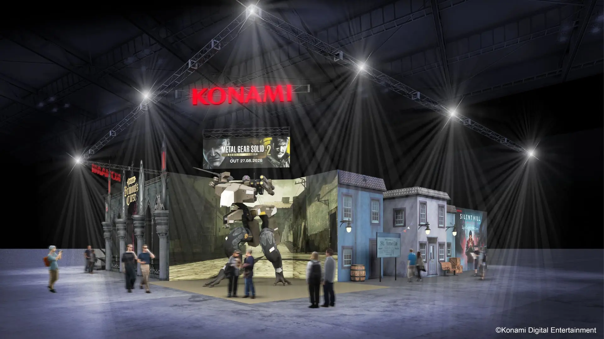KONAMI auf der gamescom 2026