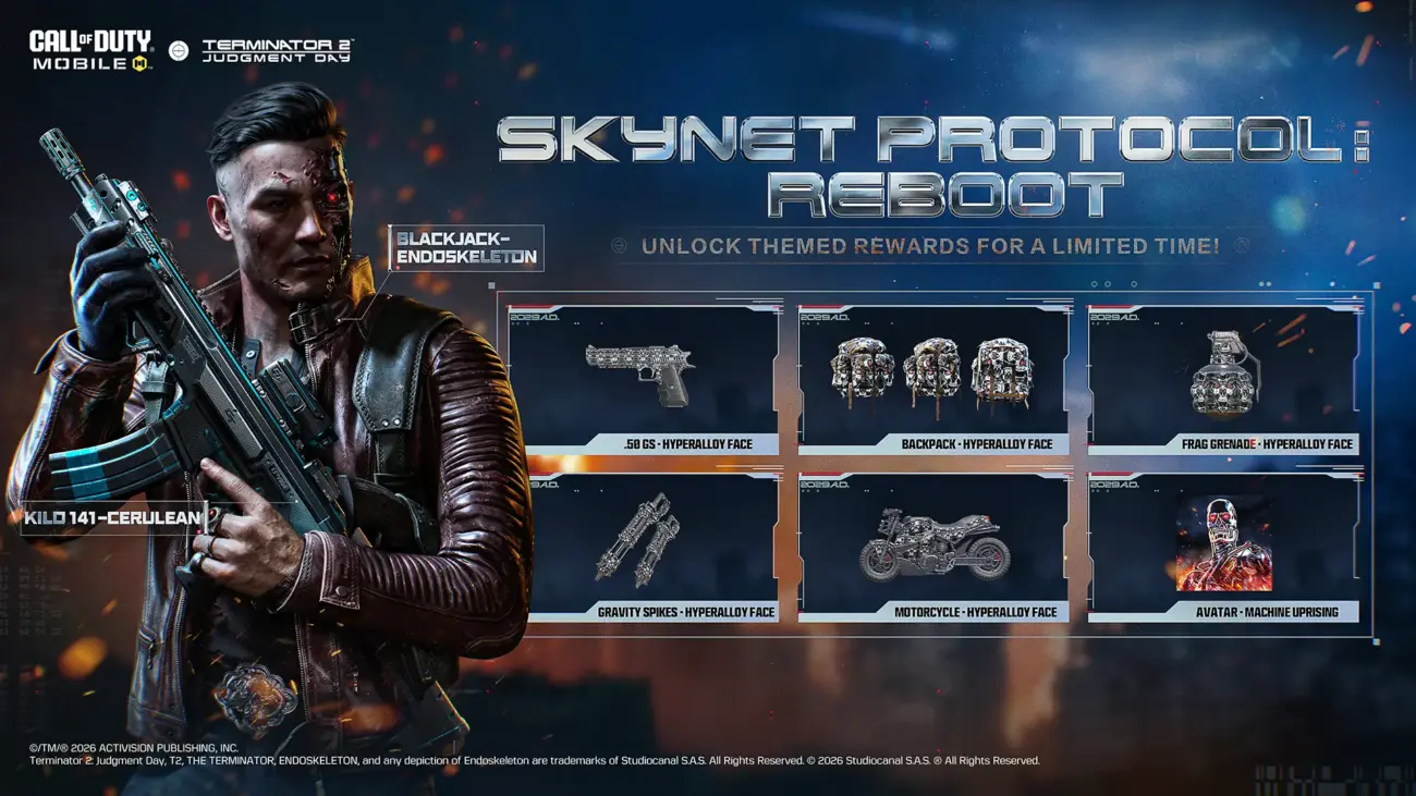 Call of Duty: Mobile Season 7 bringt Terminator 2