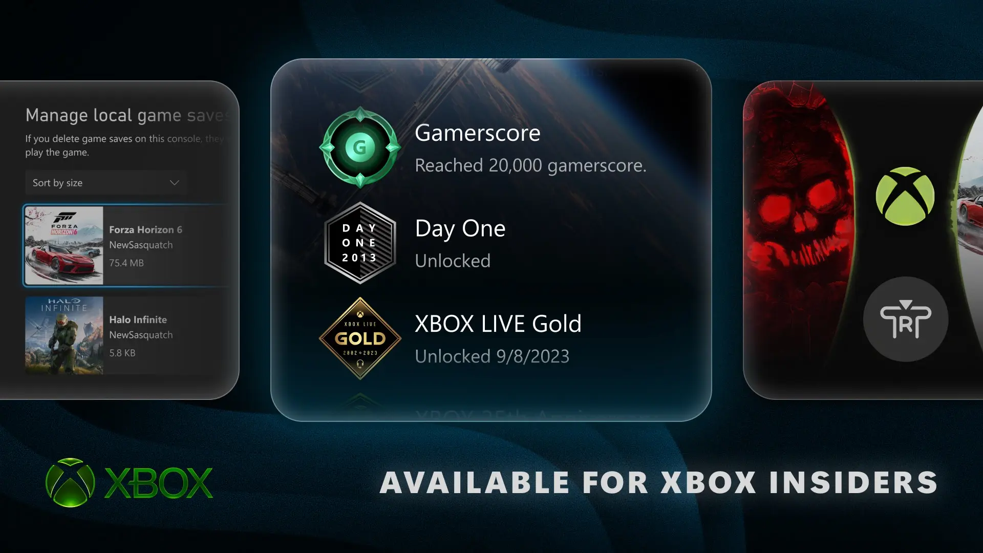 XBOX Insider Update verbessert Home, Spielstände und bringt Profil Badges