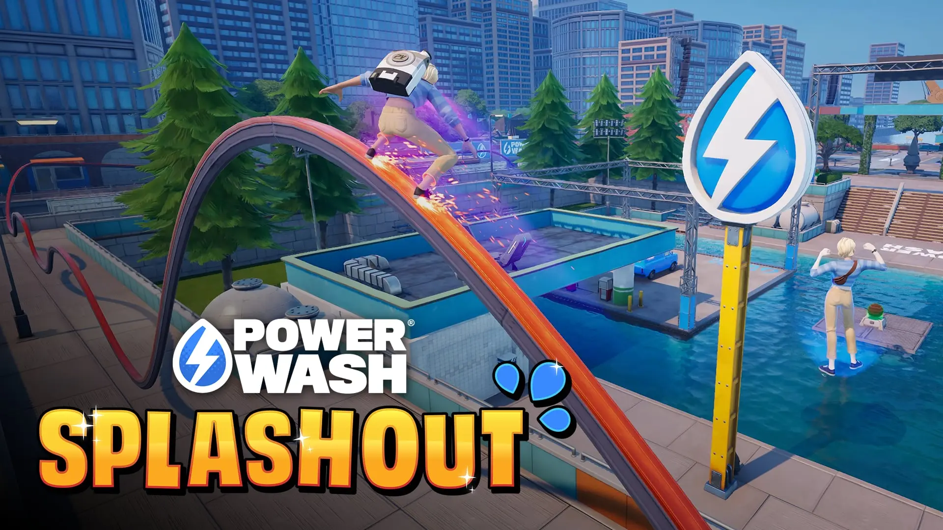 PowerWash SPLASHOUT Fortnite Insel